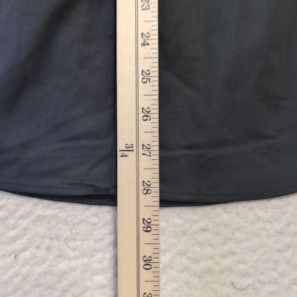 Von Dutch Graphic Button-Front Long Sleeve Shirt Men’s SMALL Solid Black - Picture 5 of 7